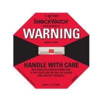 SpotSee: ShockWatch Label L-47 - Serialized - 50G (Red)