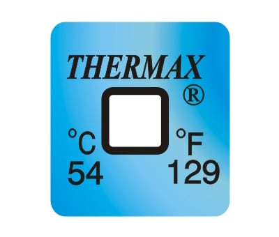 SpotSee | THERMAX SINGLE LEVEL IRREVERSIBLE LABELS 54C (50/PACK)